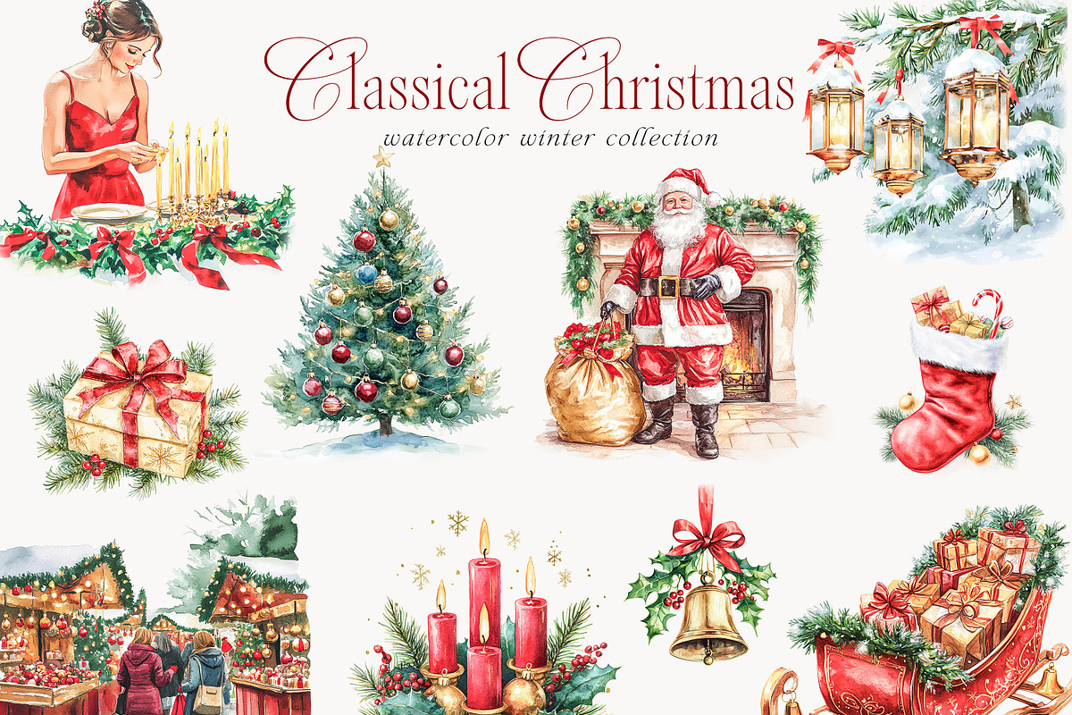 New! Winter Christmas Edition, a Seasonal Illustration by Isabelle Salem (Photo 49 of 227)
