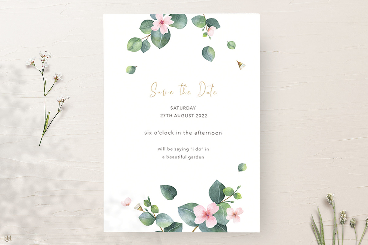 Wedding Watercolor Suite., an Invitation Template by Elena Medvedeva (Photo 5 of 6)