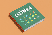 ORIGAMI Font + Elements, a Sans Serif Font by Hanko Goods (Thumbnail 2 of 9)