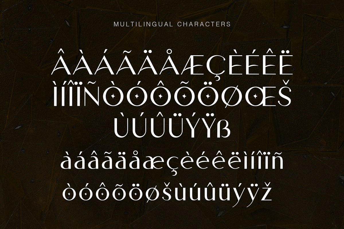 Fossia - Chic Modern Sans Display, a Sans Serif Font by Cloverons (Photo 12 of 14)