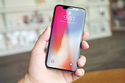 iPhone X Mockup v2, an iPhone Mockup by 2dsight (Thumbnail 5 of 5)