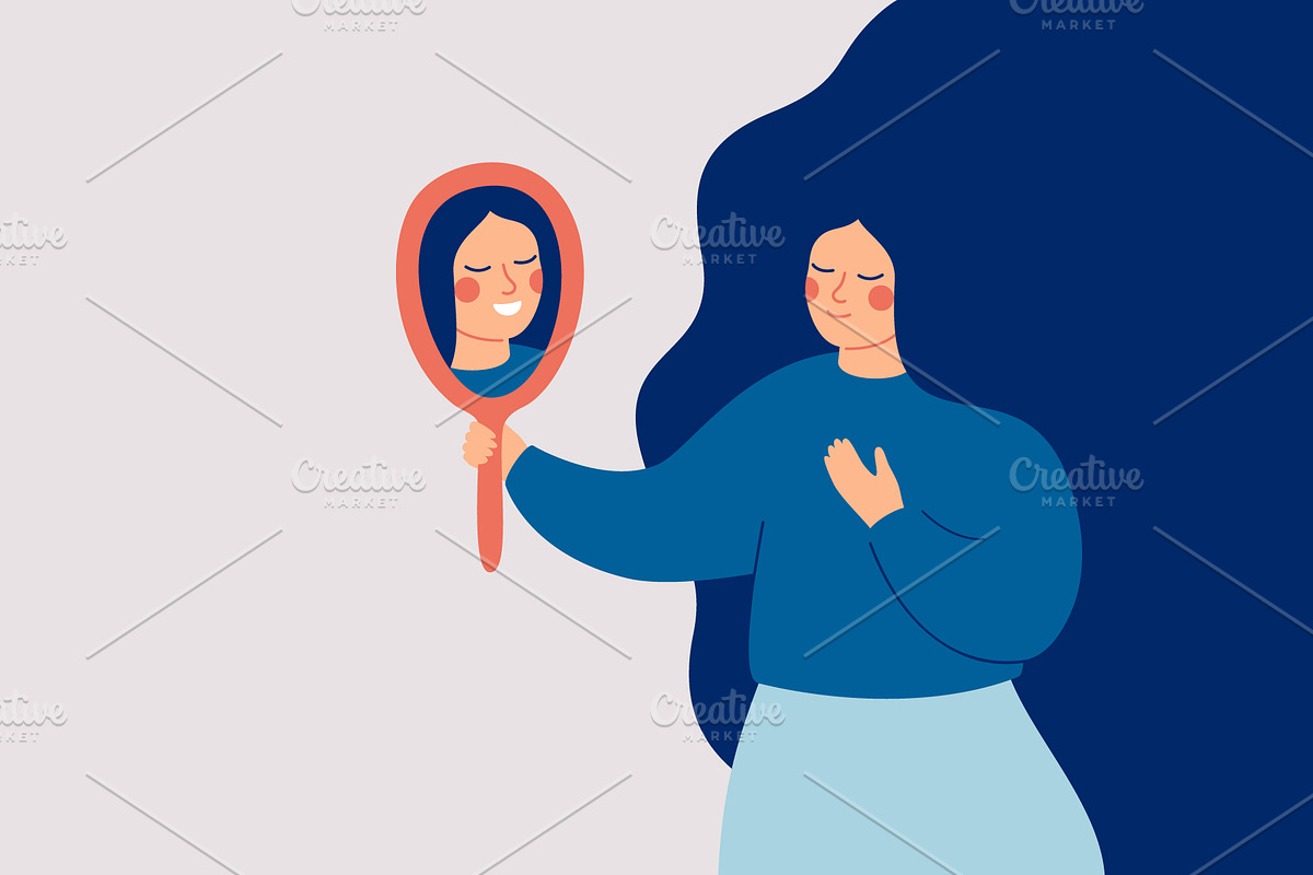 Love Yourself Concepts, a Healthcare Illustration by Mary Long (Photo 3 of 4)