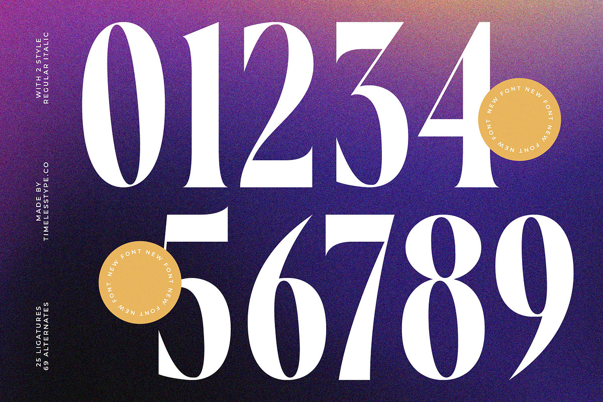 Bidqse Modern Display Serif, a Serif Font by timelesstype.co (Photo 17 of 20)