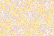 Damask paisley seamless patterns, a Pattern Graphic by antalogiya (Thumbnail 4 of 5)