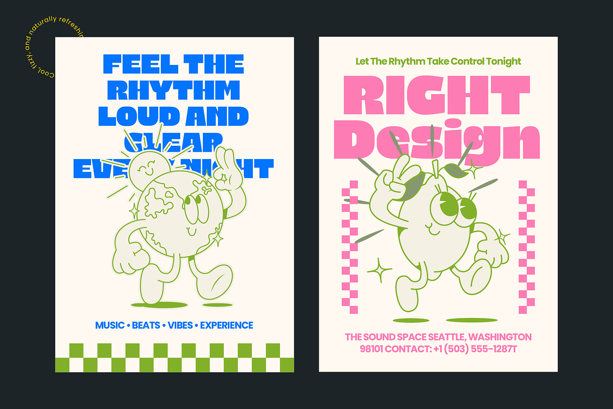 Fresh Chunky Retro Groovy Sans, a Sans Serif Font by timelesstype.co (Photo 11 of 15)