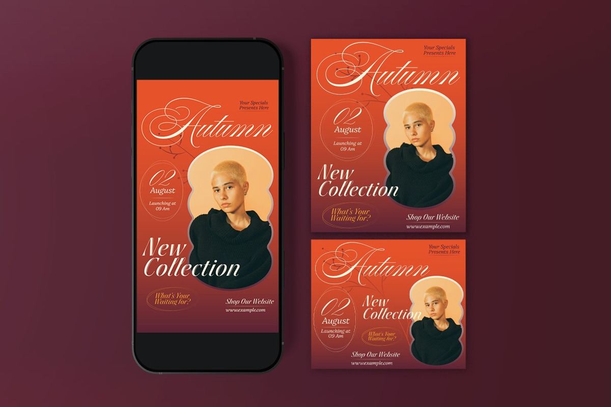 Fall Fashion Launch Flyer preview 3
