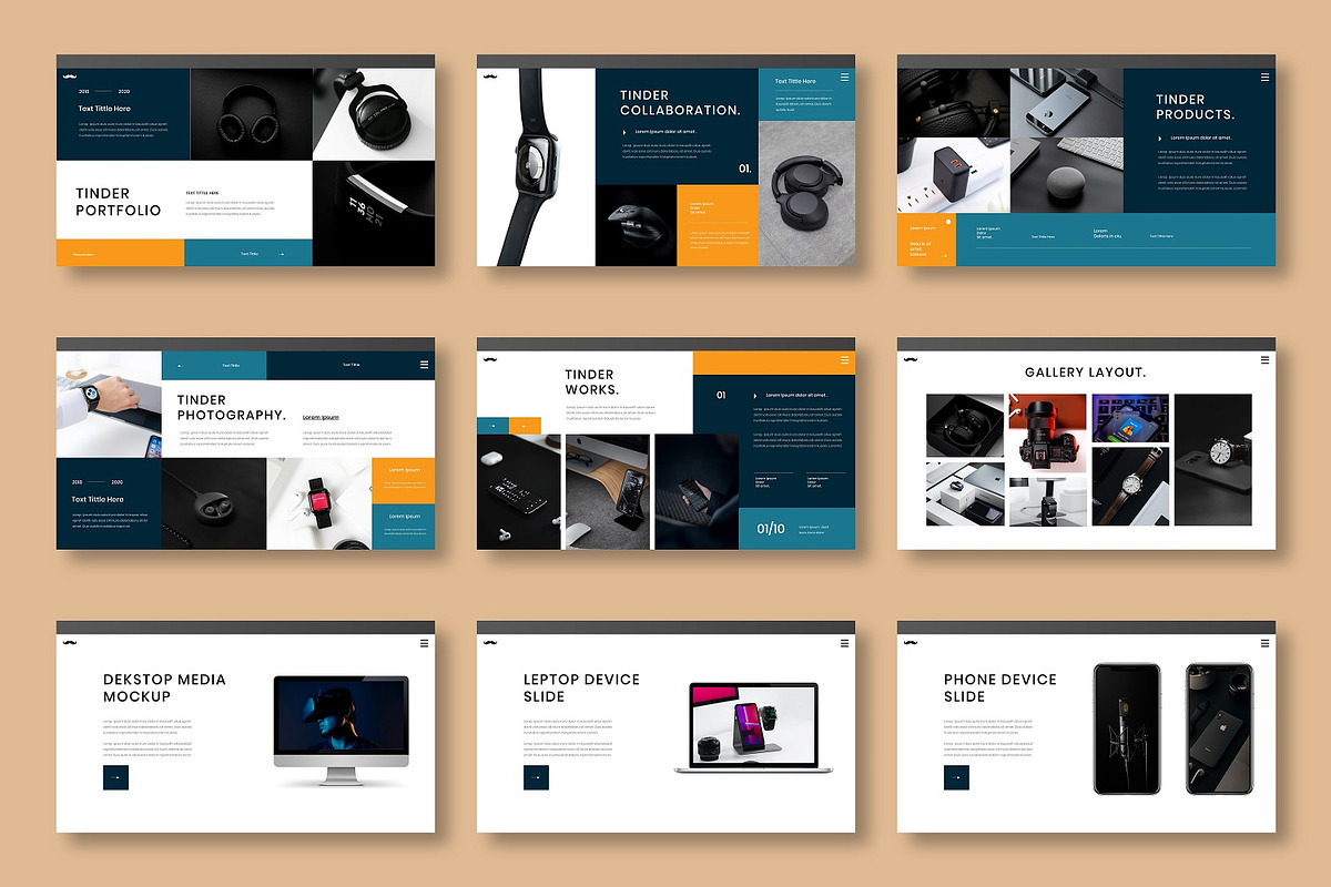 Tinder – Business Keynote Template, a Presentation Template by Dens Creative Studio (Photo 4 of 6)