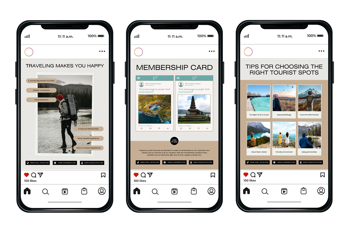 Travel Cream Template, a Social Media Template by Kalubuak (Photo 6 of 10)