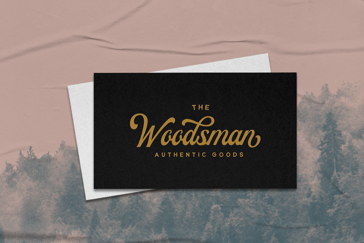 Foresight Font + Logo Template, a Script Font by Letterhend Studio (Photo 7 of 9)