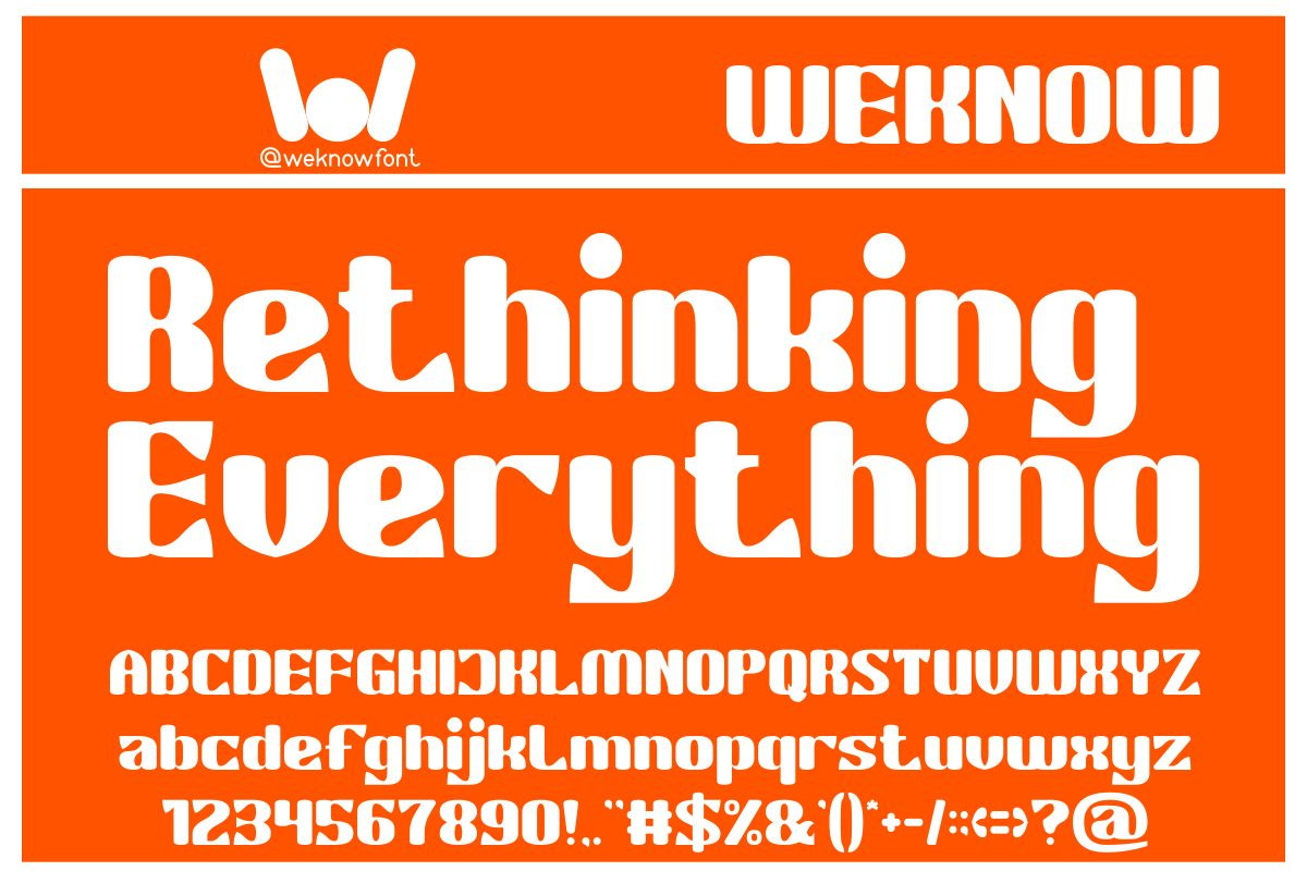 Fresh Idea font, a Font by weknow (Photo 3 of 8)