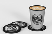Coffee Coaster Mockup, a Merchandise Mockup by Brand Earth (Thumbnail 2 of 4)