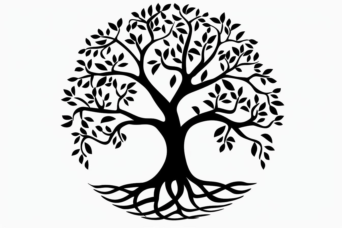 Decorative Tree of Life Bundle, an Illustration by hafijul (Photo 7 of 9)