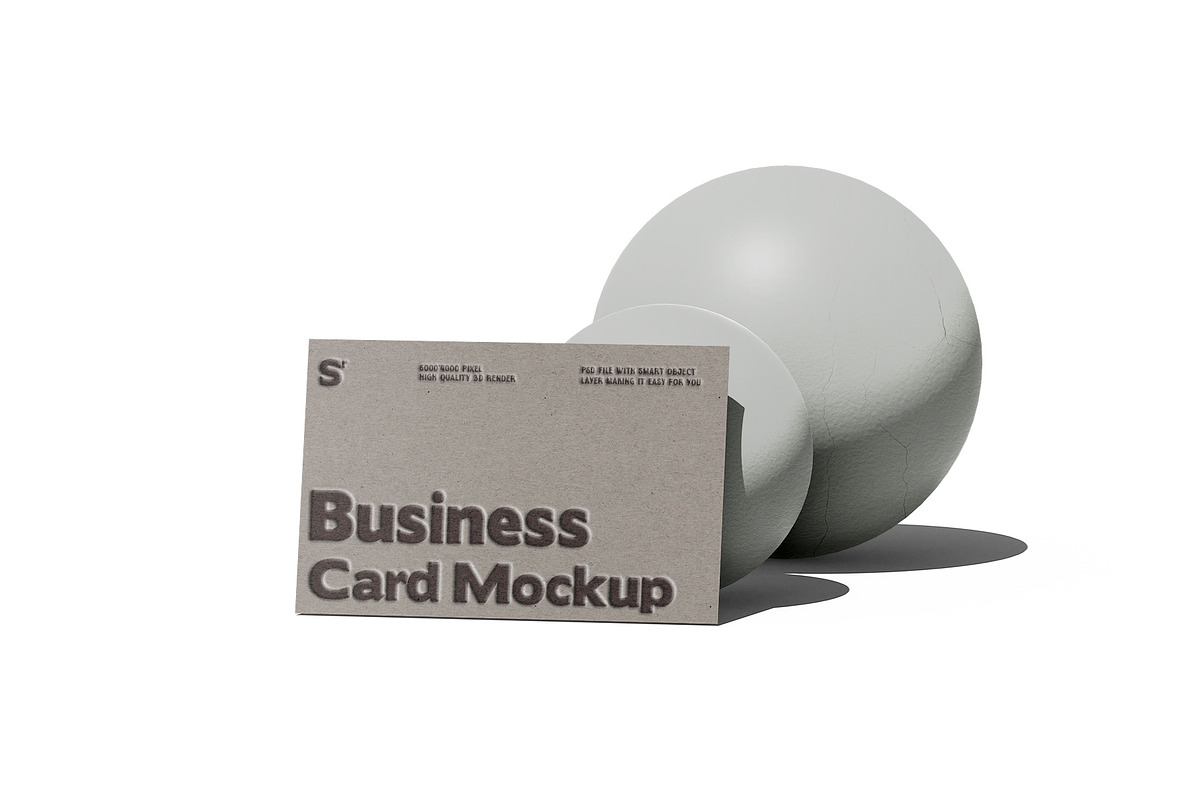 Minimalist Business Card Mockup Set, an Advertising Mockup by pixelmock (Photo 5 of 15)