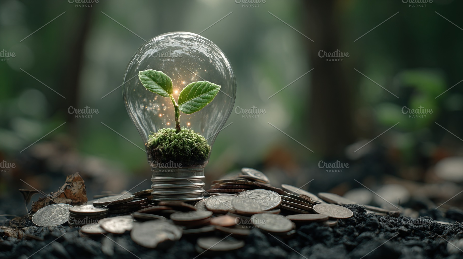 Green Energy Investment Concept, a Business Photo by Ales Munt