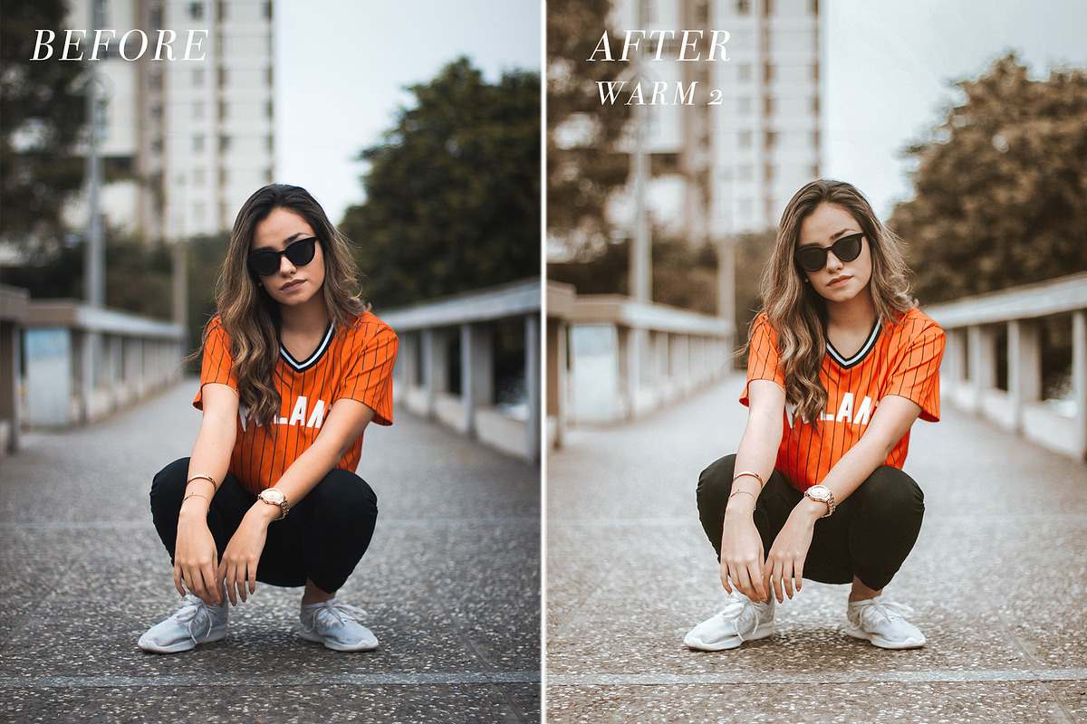 Desktop Lightroom Presets WARM preview 4