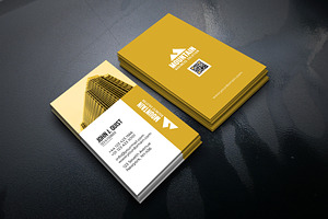 Construction Company Business Card