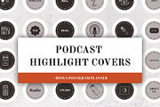 Highlight Instagram Story Covers, a Social Media Template by VeliusCreativeStudio (Thumbnail 1 of 6)