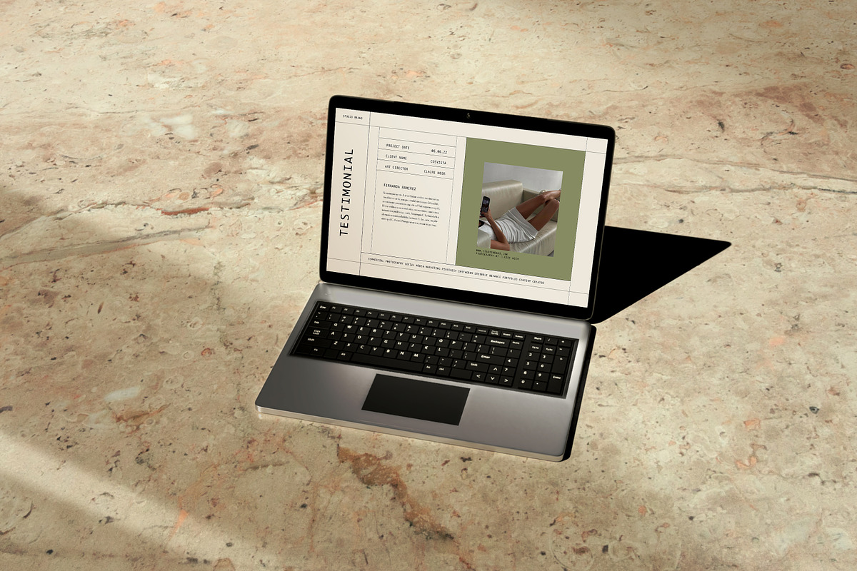 COS | Media Kit | Canva & InDesign, a Magazine Template by Studio Brand (Photo 6 of 9)