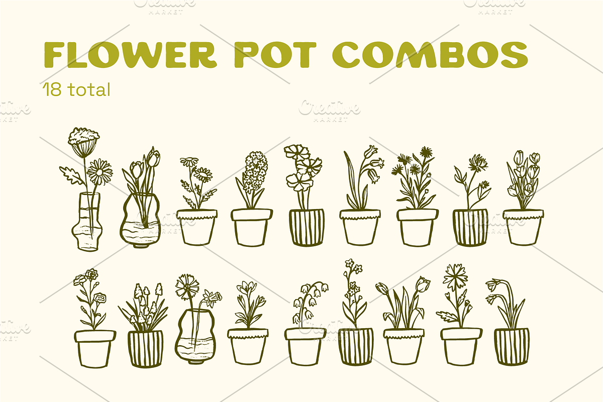 Spring & Gardening Illustrations, a Seasonal Illustration by sophinka design (Photo 6 of 15)