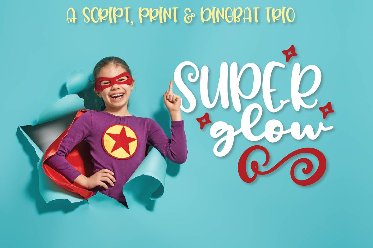 Marshmallow & Fluff - A Font Trio preview 4
