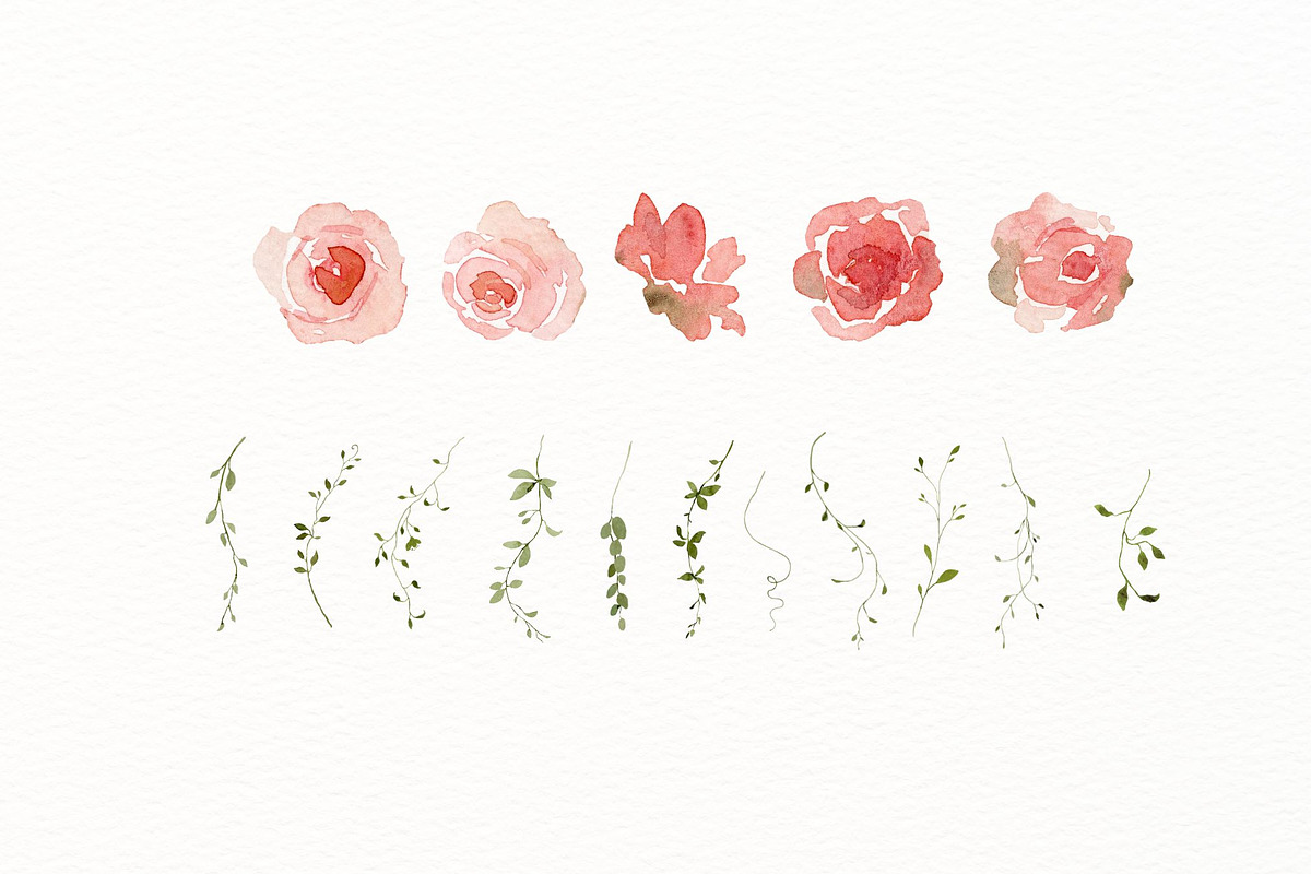 French roses with butterflies, a Decorative Illustration by AnnelyBlooms (Photo 8 of 8)