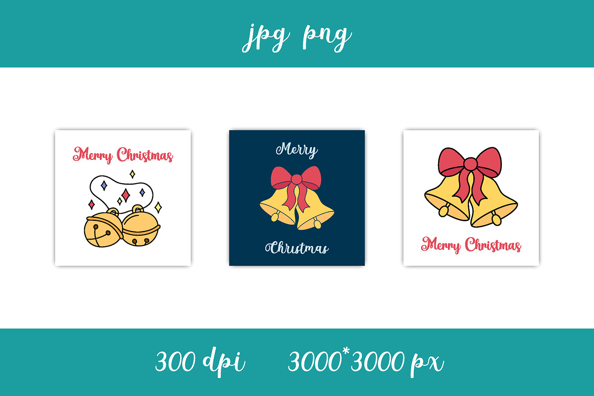 Christmas Cards JPG Collection, a Card Template by AnnaViolet_store (Photo 4 of 8)