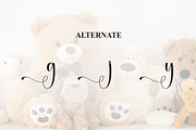 Dolly | Script Font, a Handwritten Font by Scratchones (Thumbnail 8 of 9)