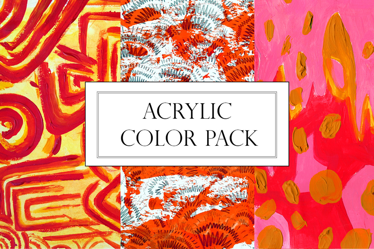 Hand painted backgrounds bundle, a Pattern Graphic by MiraBell (Photo 5 of 19)