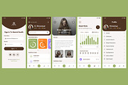 Mental, Health &Well-being App UI, an App Template by nagaredesignstudio (Thumbnail 2 of 2)