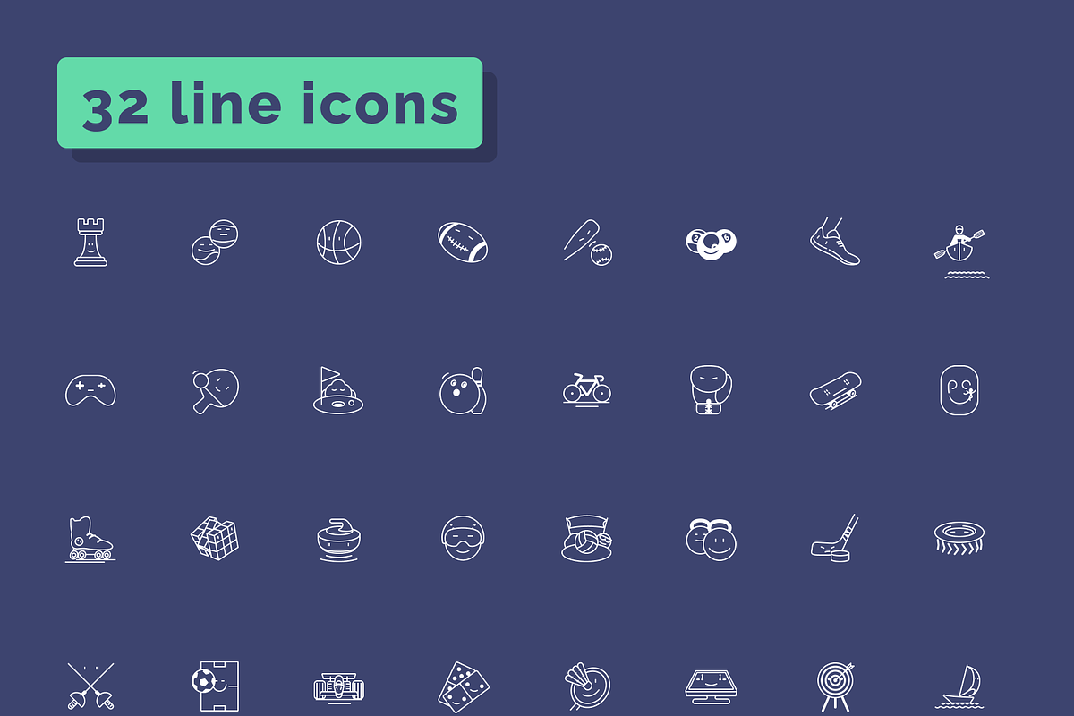 Emotion of sports games icons set, an Emoji Icon by Amazing Custom Icons (Photo 3 of 6)