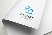 Chat Bubbles Ai Logo, a Branding & Logo Template by Design_Planet (Thumbnail 4 of 4)