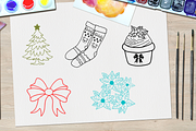 Pretty chrismas, a Symbol Font by Petal Pixels (Thumbnail 7 of 7)