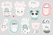 Cute Kids Set, an Animal Illustration by Artnis (Thumbnail 9 of 11)