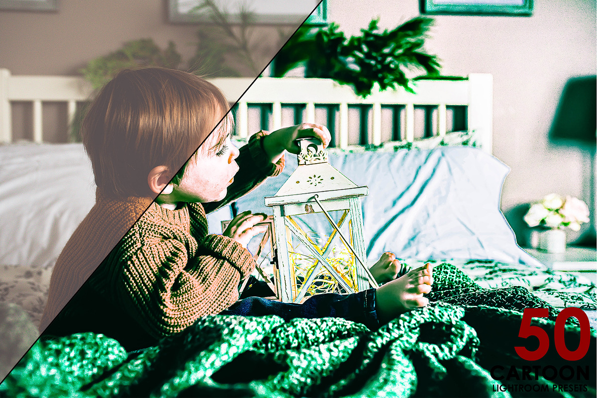 50 Cartoon Lightroom Presets, an Action Add-On by KnightWipers (Photo 3 of 5)