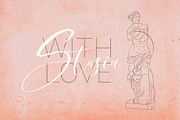 Bomtrys Script Font & Illustrations, a Script Font by CallMeStasia (Thumbnail 13 of 13)