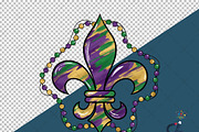 Brushstroke Fleur De Lis Png, an Illustration by Creative Art (Thumbnail 6 of 6)