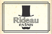 Rideau -  Vintage Font, a Sans Serif Font by Minhocossauro Emporium (Thumbnail 9 of 9)