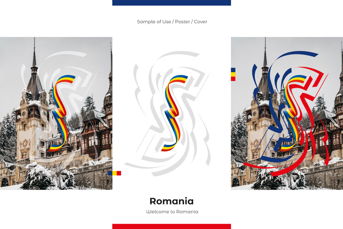 Romania flag ribbon vector, a Templates & Theme by Simbos (Photo 3 of 9)