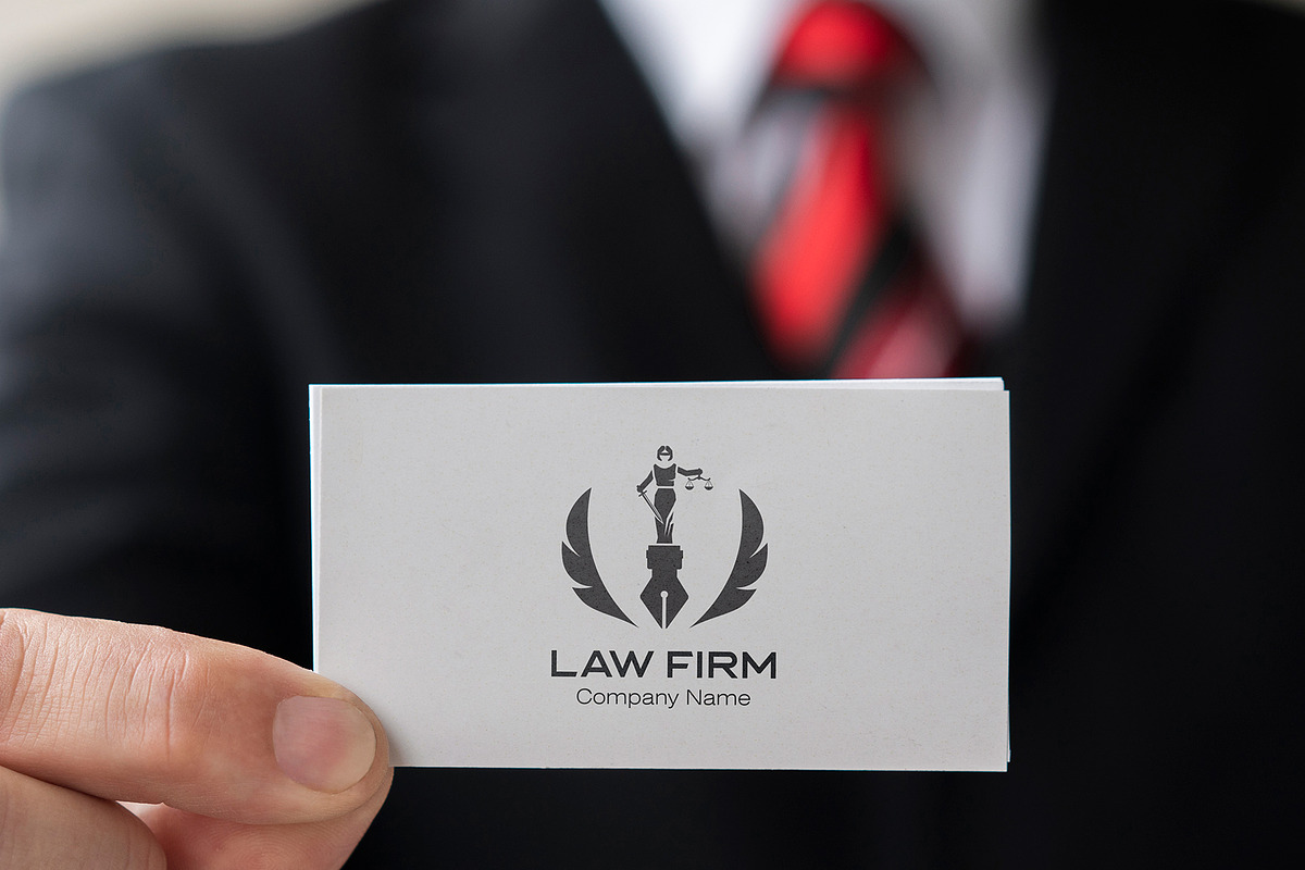 Editable Law Firm Logo Design, a Branding & Logo Template by YUDesignStore (Photo 4 of 7)