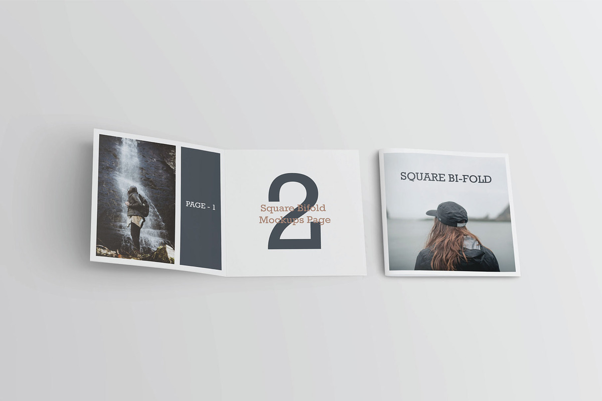 Square Greeting Card Mock-Ups, a Print Template by Mockstore (Photo 4 of 11)