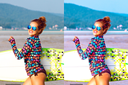20 Colorful Summer Lightroom Presets, a Preset Add-On by RamsaGraphi (Thumbnail 9 of 10)