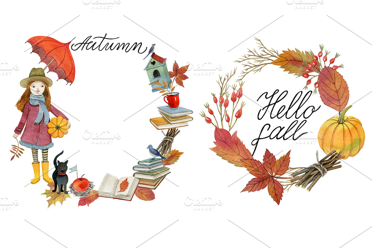 Autumn, an Illustration by Watercolor life (Photo 2 of 6)