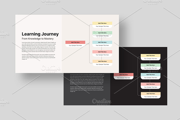 Flow Diagram Presentation Template preview 6