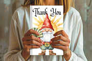 Watercolor Summer Gnome Clipart, an Illustration by Libby Wishes (Thumbnail 5 of 6)