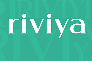 Riviya Font Family