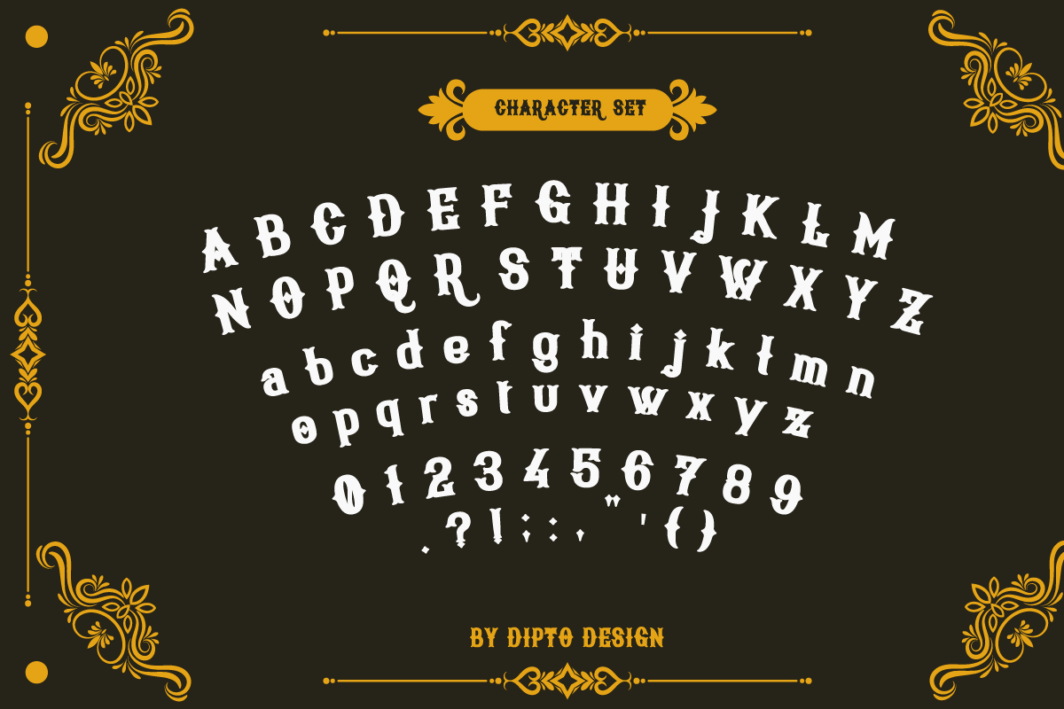 Heritage V2, a Serif Font by Dipto design (Photo 2 of 5)