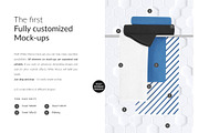 Bathroom Towel Set Mock-ups, a Household Mockup by Mocca Mockups Store (Thumbnail 2 of 5)