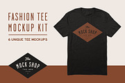 Fashion Tee Mockup Kit, a Shirt Mockup by The Mock Shop (Thumbnail 2 of 5)
