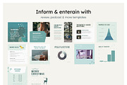 Coast Instagram Feed Canva Templates, a Social Media Template by Cultive Creative (Thumbnail 11 of 12)