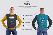 8 Mockups Mens Sweatshirt, a Shirt Mockup by Grow Design Craft Studio (Thumbnail 2 of 5)